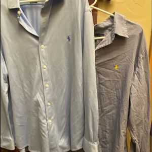 2 Ralph Lauren POLO LS button ups XXL